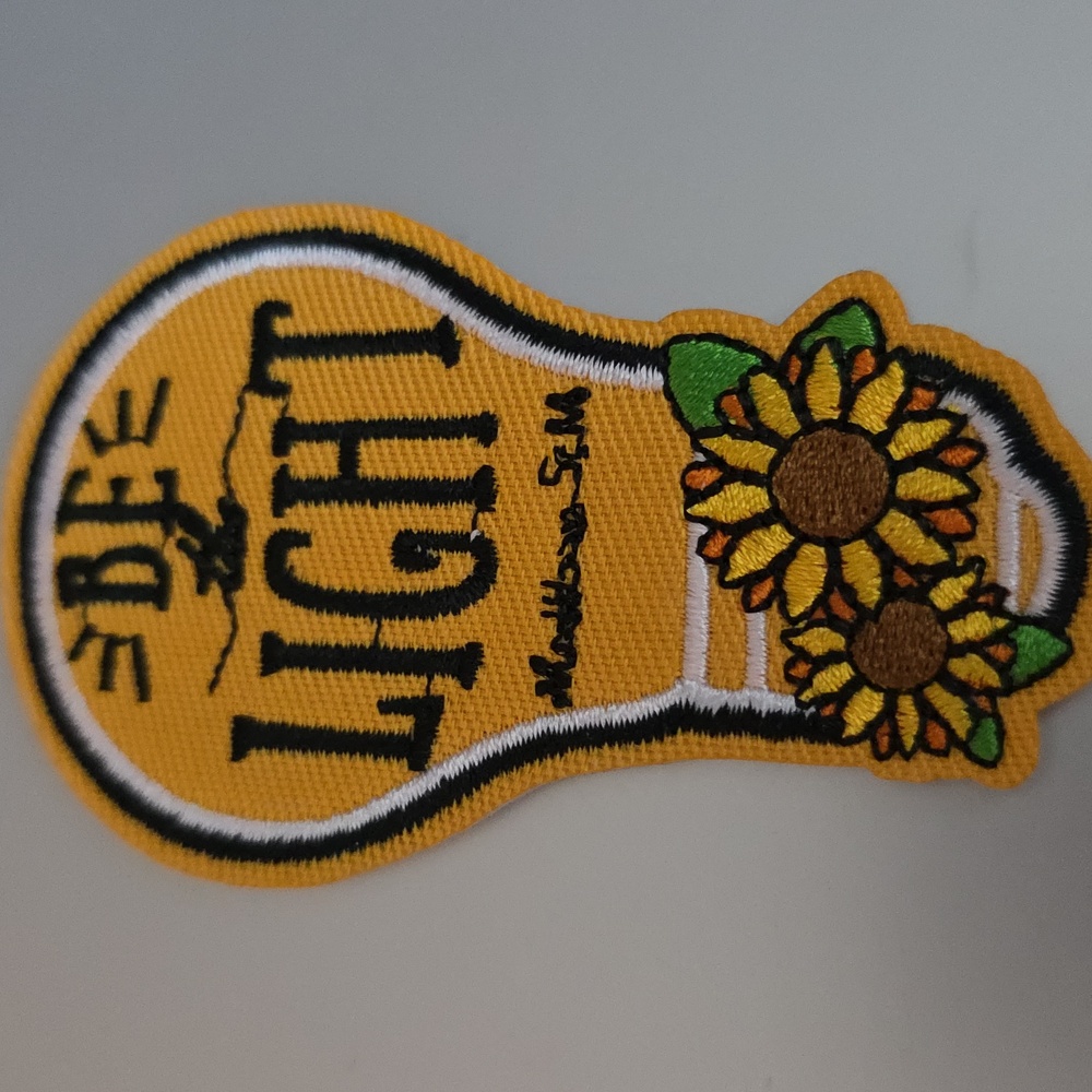 Be Light Iron On Patch